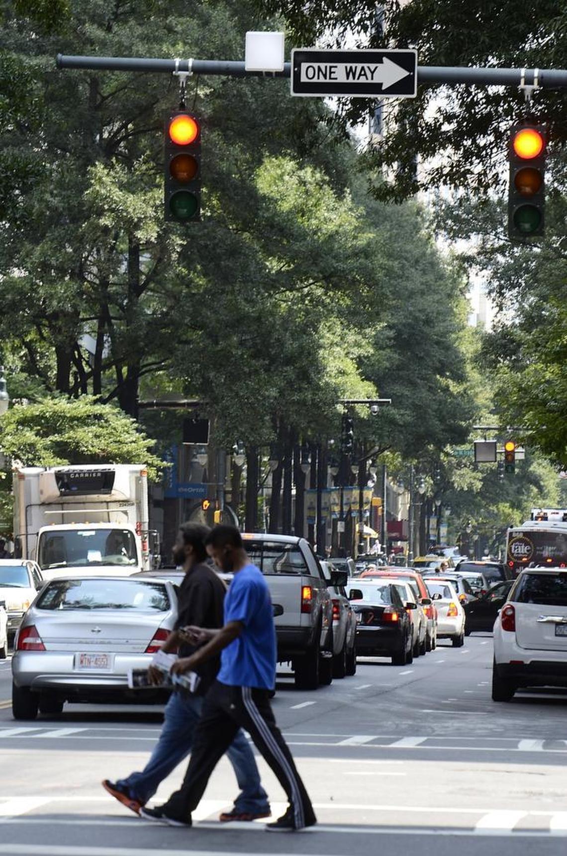 Gunshot detection sensors now hang overhead on traffic light poles and atop buildings in part of Durham.
