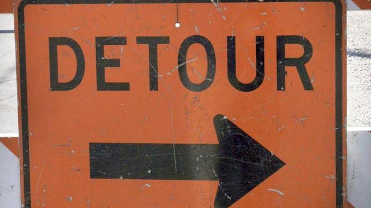 There will be a detour along S.C. 707 and Tournament Boulevard while construction is done on McDowell Shortcut Road.