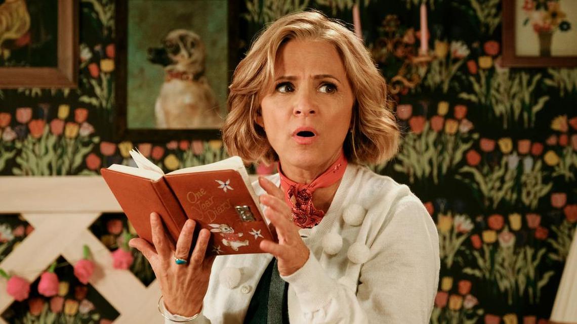 Amy Sedaris in the Season 2 premiere of “At Home with Amy Sedaris” on truTV.