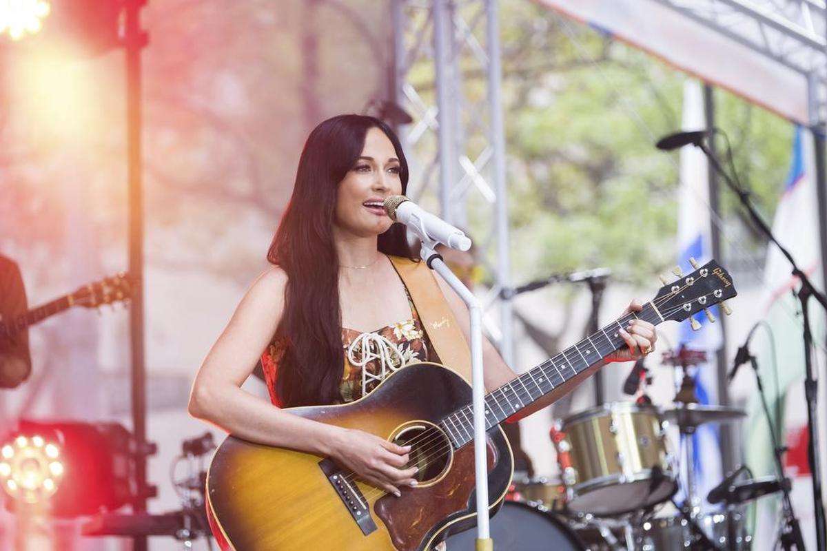 Kacey Musgraves performs on NBC’s “Today” July 19, 2019. She will bring her show to Booth Amphtheatre Sept. 14.