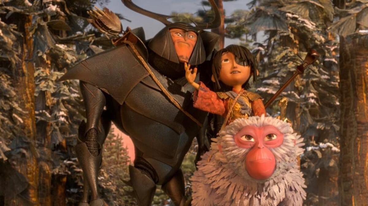 A still from “Kubo and the Two Strings,” which screens Friday at the N.C. Museum of Art.