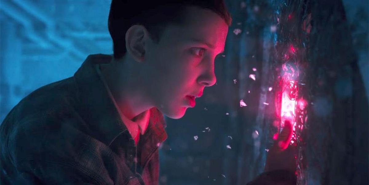 Millie Bobby Brown as Eleven in season 2 of Netflix’s “Stranger Things.”