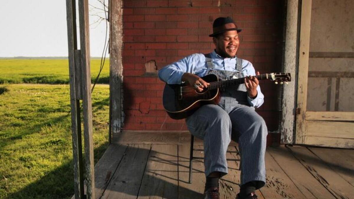 Jazz, blues, folk and country provide the inspiration for Jerron “Blind Boy” Paxton’s modern take on the old-time way. He plays at Fletcher Opera Theater Feb. 23.
