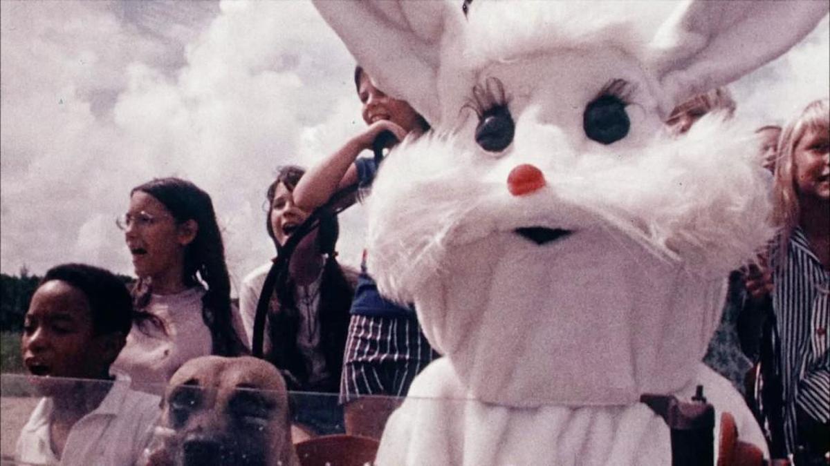 “Santa and the Ice Cream Bunny,” released in 1972, was a European children’s film repackaged with inept Santa footage. It’s so bad it’s good.