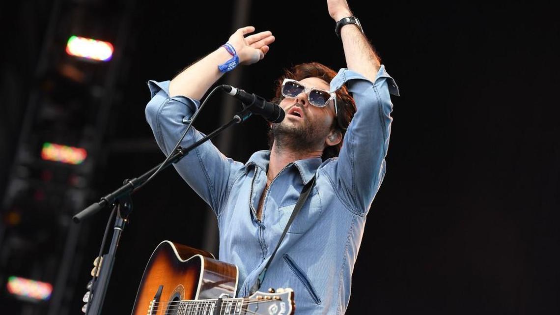 Jonathan Russell of The Head and the Heart. The band performs Oct. 2 at Red Hat.