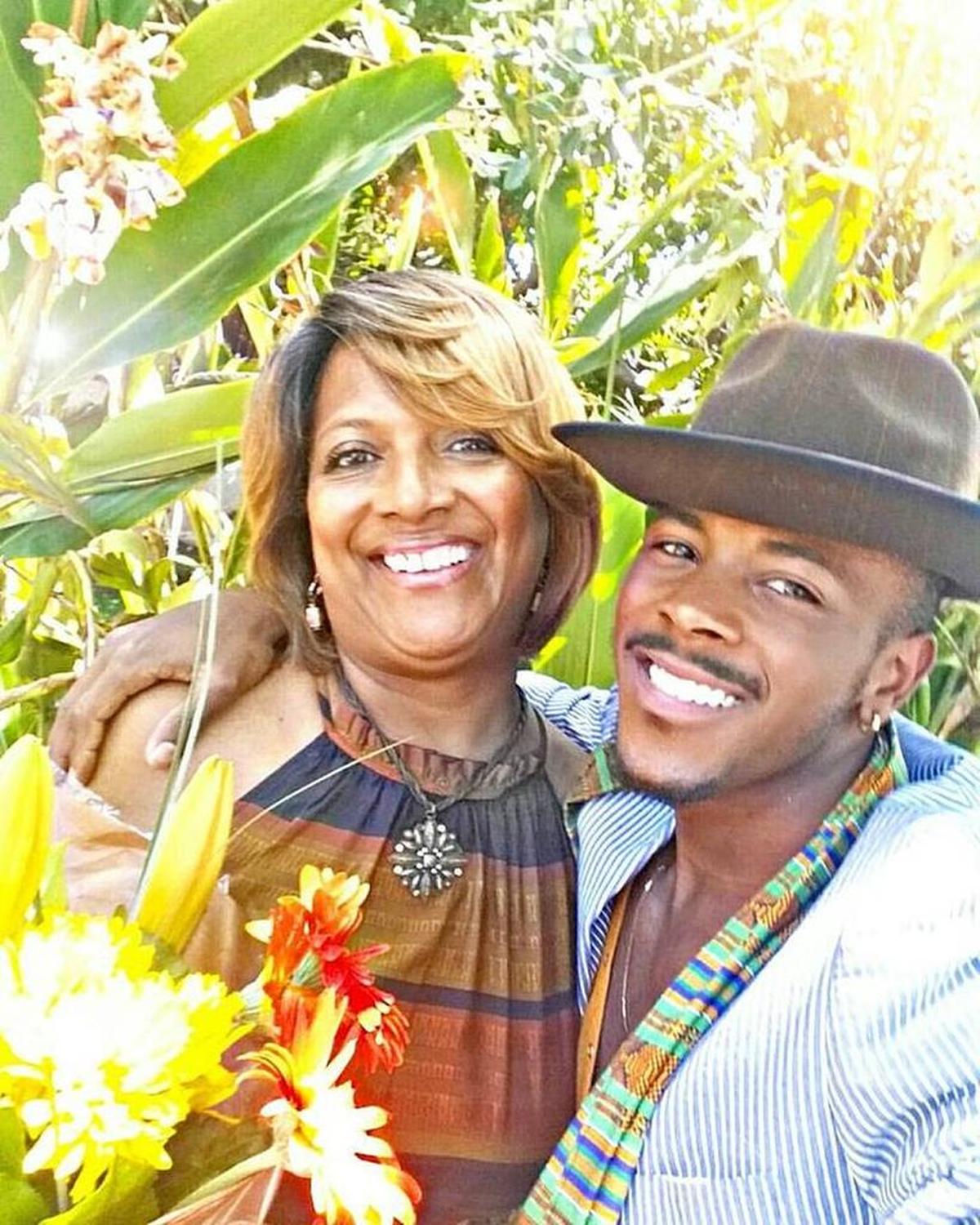 Robert Green and his mother, Sylvia Watlington-Green.
