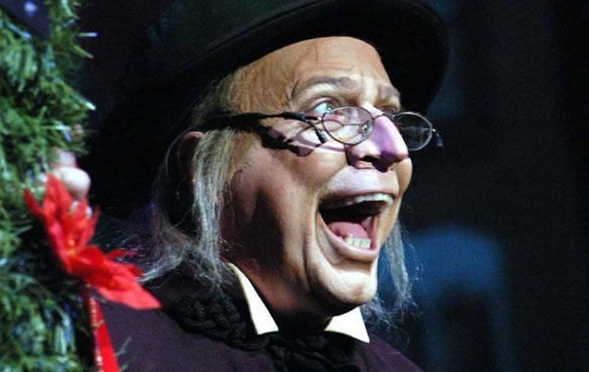 Ira David Wood III as Scrooge in “A Christmas Carol.”