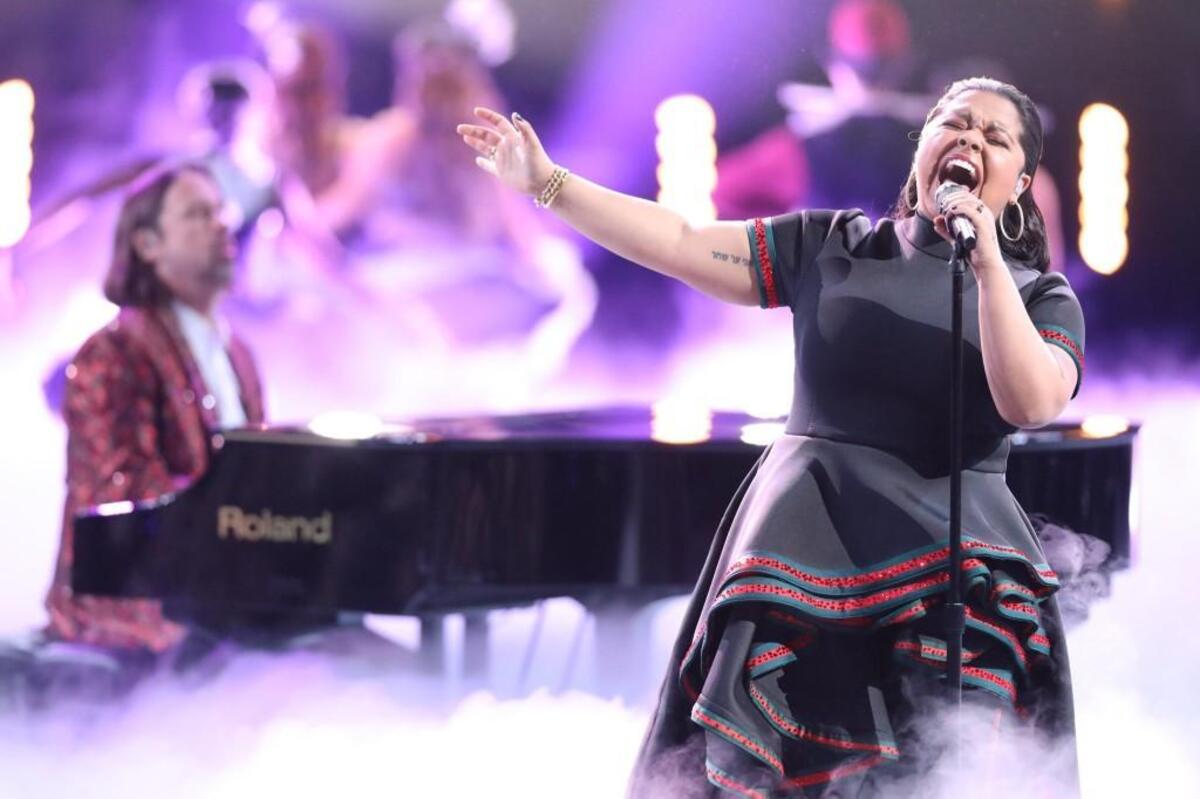 Singer Brooke Simpson, a native of the Haliwa-Saponi tribe in the Halifax County town of Hollister, finished third in NBC’s singing competition “The Voice.”
