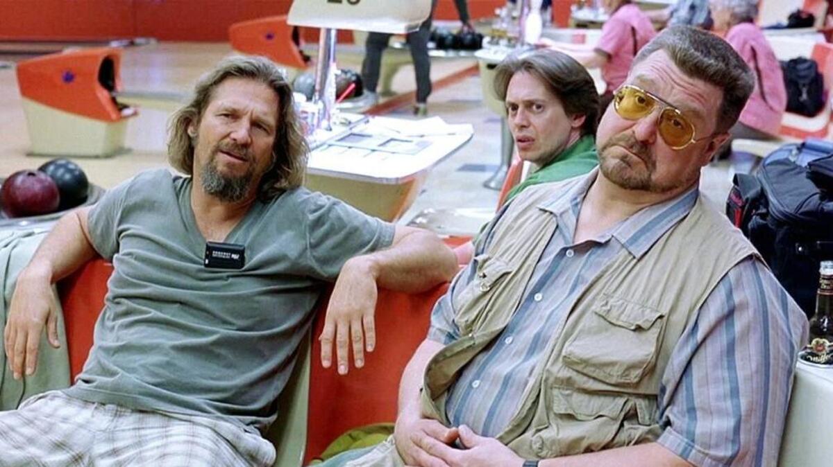 Jeff Bridges, left, Steve Buscemi and John Goodman star in “The Big Lebowski.”