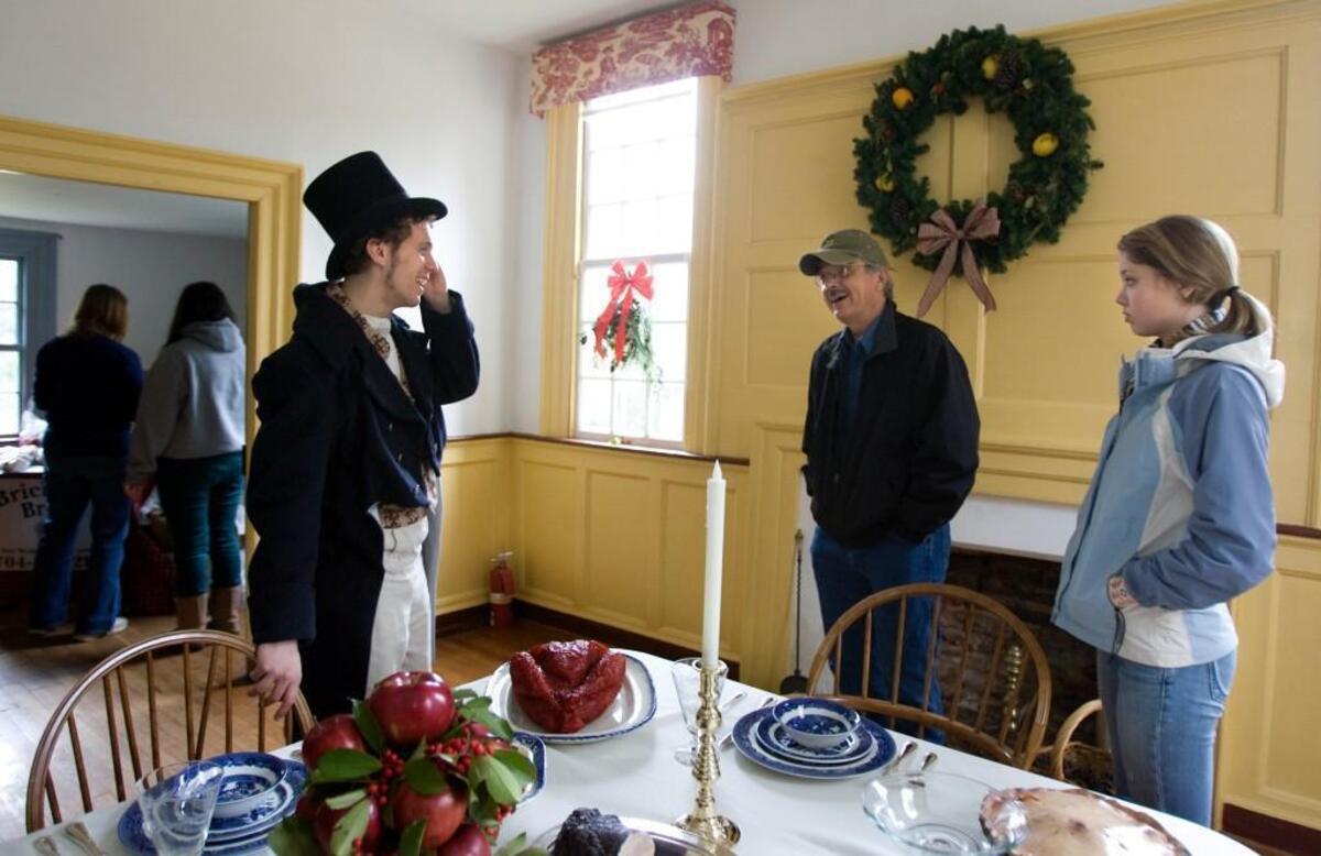 The Christmas at Stagville holiday open house is noon to 4 p.m. Dec. 2 with lantern tours from 5 to 7 p.m. The Stagville State Historic Site is located in Durham.