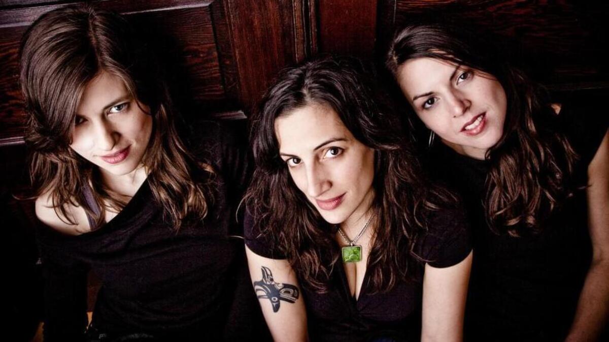 The Wailin’ Jennys perform at Raleigh’s Memorial Auditorium Feb. 3.