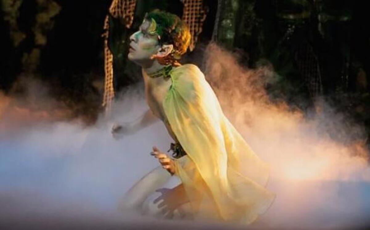 Pablo Javier Perez in the Carolina Ballet’s production of “ A Midsummer Night’s Dream.” Founding company dancer, Perez, will retire after 18 seasons following his performances as Puck in “Midsummer,” a signature role not to be missed.