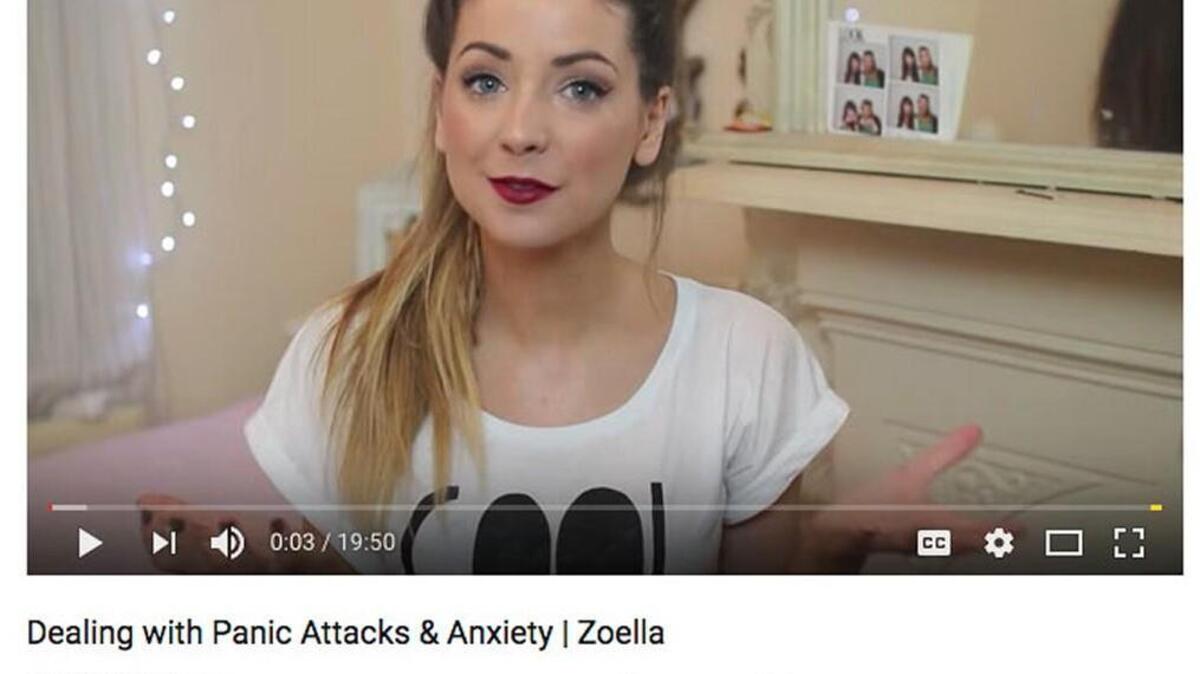 In 2012, British YouTuber Zoella, a beauty vlogger, released a video where she discussed her history with panic attacks and anxiety. Not only has it amassed over 4 million views, it prompted UK mental health charity Mind to make her a digital ambassador in 2014.