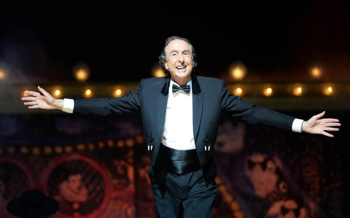 Eric Idle performs on the closing night of 'Monty Python Live (Mostly)' in 2014 in London, England. Idle will perform with with John Cleese in "Together Again At Last For the Very First Time" at DPAC, Oct. 28-29th.