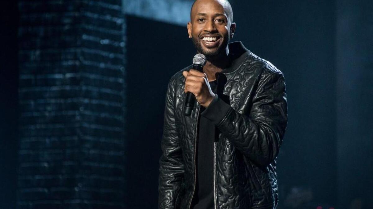 Comedian James Davis is star of “Hood Adjacent With James Davis” on Comedy Central.