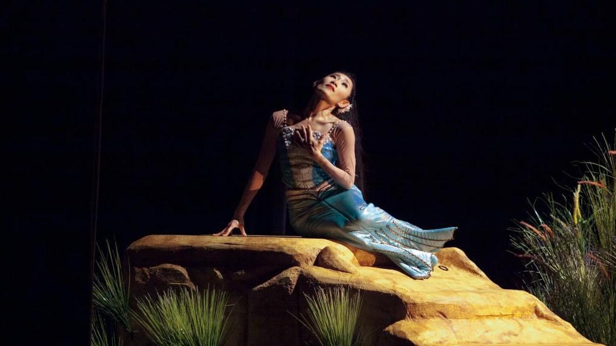 Carolina Ballet principal dancer Margaret Severin-Hansen is a perfect little mermaid.