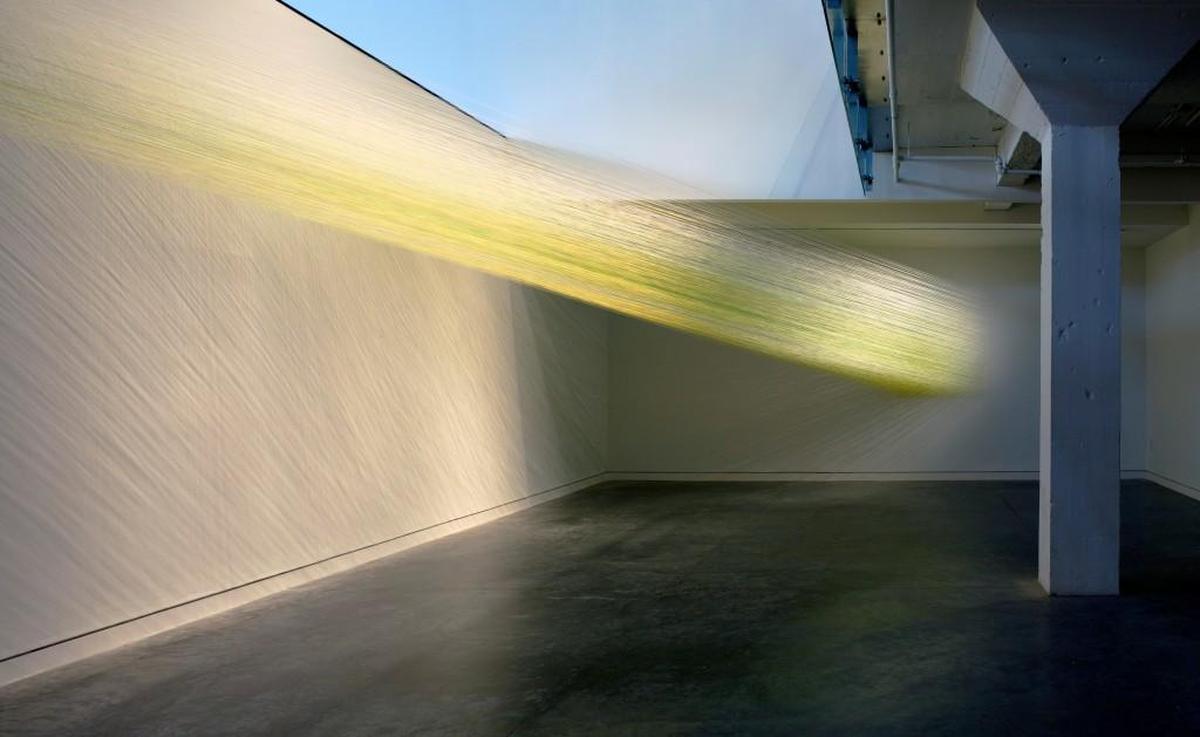 “The Long Sun,” by Anne Lindberg will be on view at CAM Raleigh through June 10.