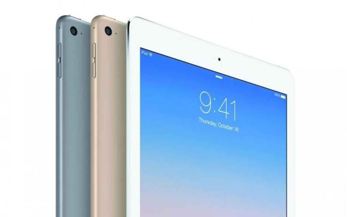 
The new iPad Air gets an improved A8X processor, better rear and front-facing cameras, an even thinner and lighter design, an anti-reflective screen, a Touch ID fingerprint sensor, and more built-in storage at higher configurations than last year.

