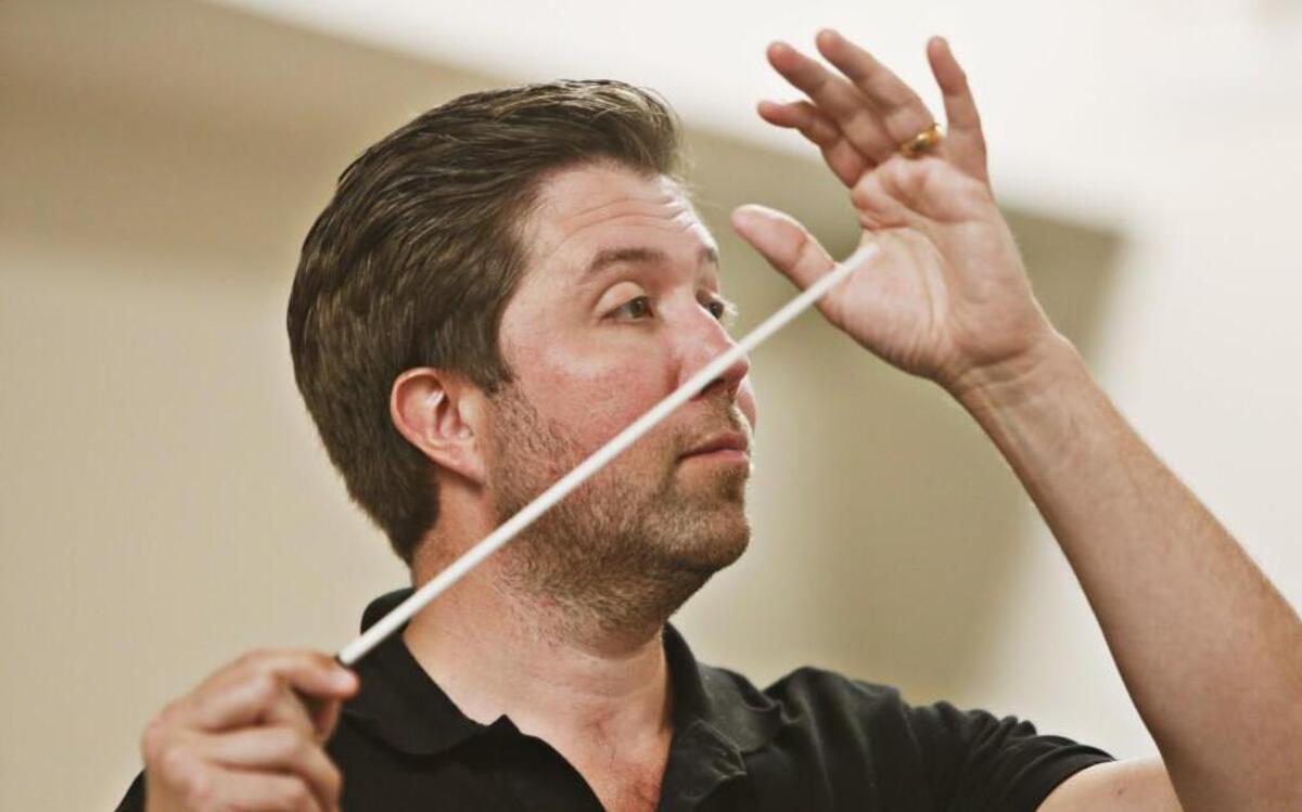 Tim Myers, the NC Opera Co.’s conductor, is readying one of his greatest challenges, “Das Rheingold,” the first of the four-part Ring Cycle, based on Norse myths about love and power among gods and humans. The semi-staged production will be the first performance of this challenging work in North Carolina.