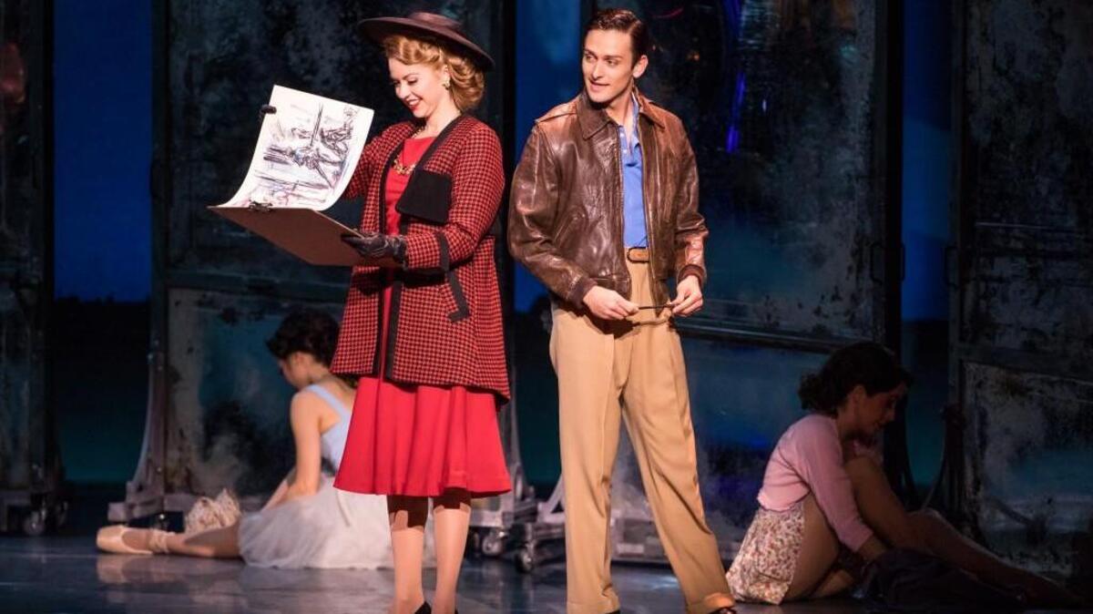Emily Ferranti and Garen Scribner in the Tony Award-winning “An American in Paris” comes to the DPAC this week.