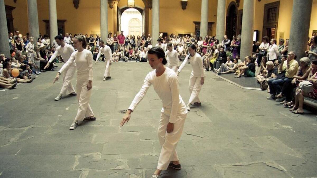 Trisha Brown Dance Company performs “In Plain Site,” a site-specific work based on Brown’s repertory at Duke University’s Sarah P. Duke Gardens and Nasher Museum of Art.