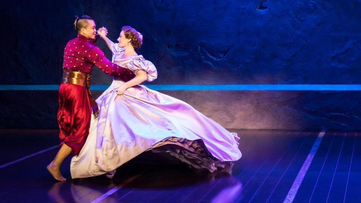 Jose Llana and Laura Michelle Kelly in Rodgers & Hammerstein’s “The King and I.”
