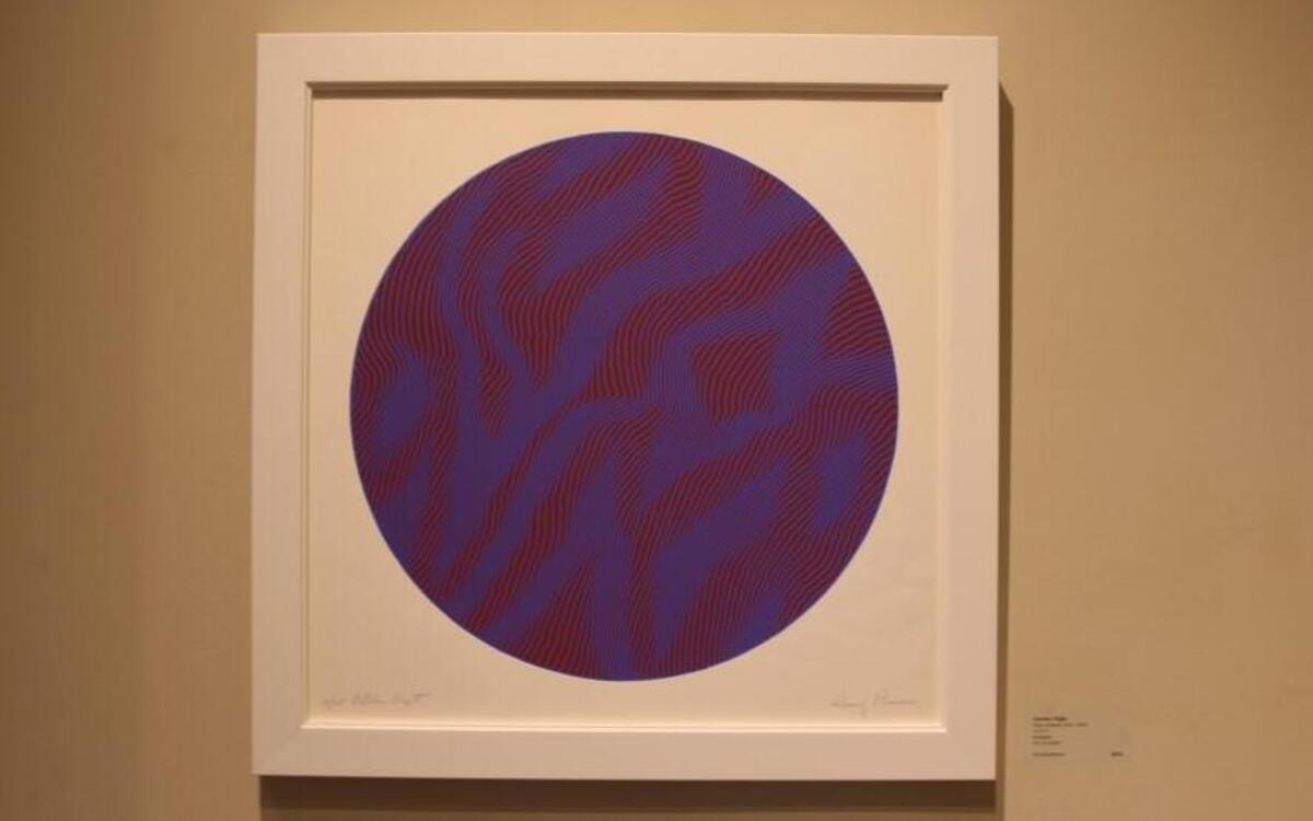 “October Night” is one the works by artist Henry Pearson included in an exhibit at Gallery C in Raleigh through January 2017.