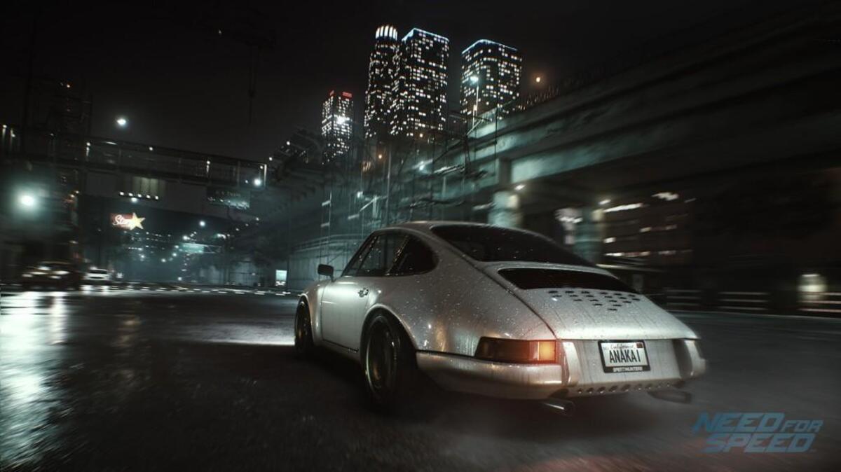 “Need for Speed” is set at night, which eliminates heavy traffic and highlights how driving until dawn can offer beautiful moments that players don’t always see in a video game.