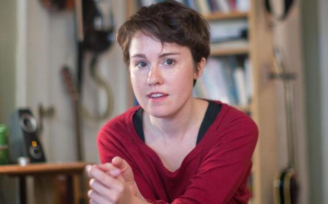 Music Pulitzer winner Caroline Shaw in her Manhattan apartment in 2013.