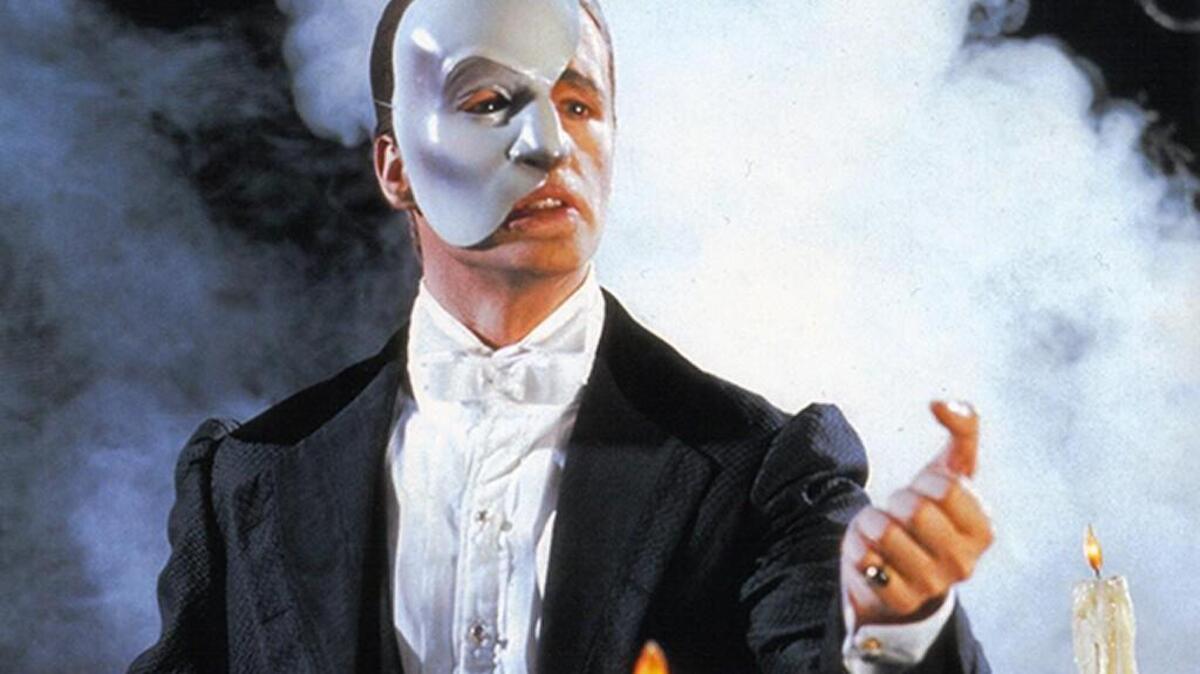 Ciaran Sheehan in “The Phantom of the Opera.”