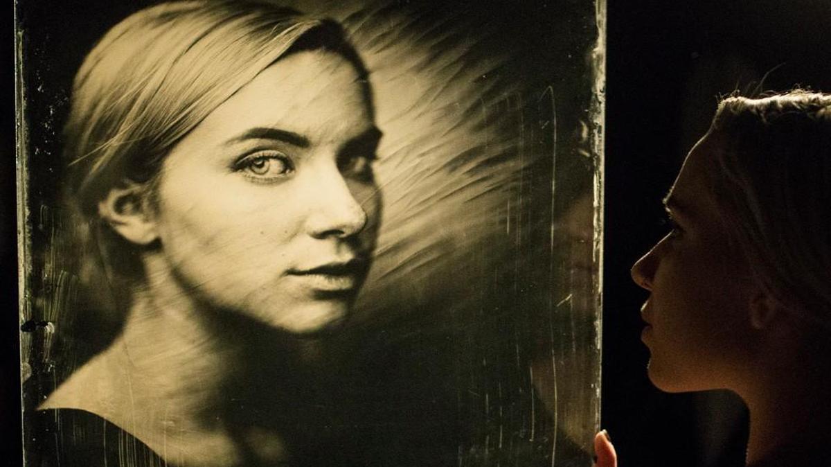 One of Giles Clement’s ambrotypes, similar to those he will be creating for Raleigh customers during his upcoming tour.