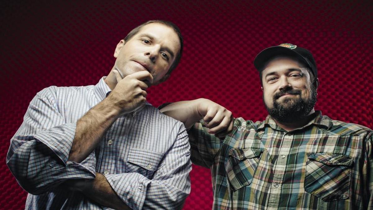 
The award-winning "Stuff You Should Know" podcast with Josh Clark, left, and Charles (Chuck) Bryant, right, will record a live show at Carolina Theatre in Durham on June 25th.
