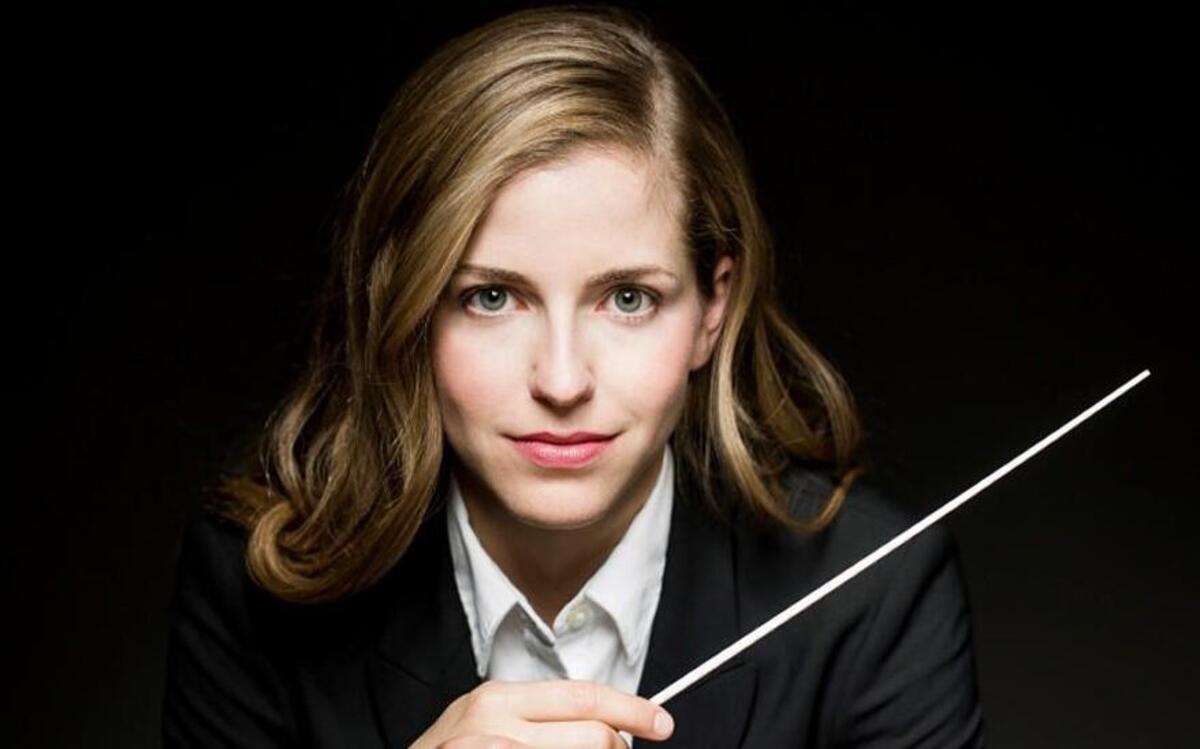 Karina Canellakis conducts the N.C. Symphony March 1st with pianist Lang Lang.
