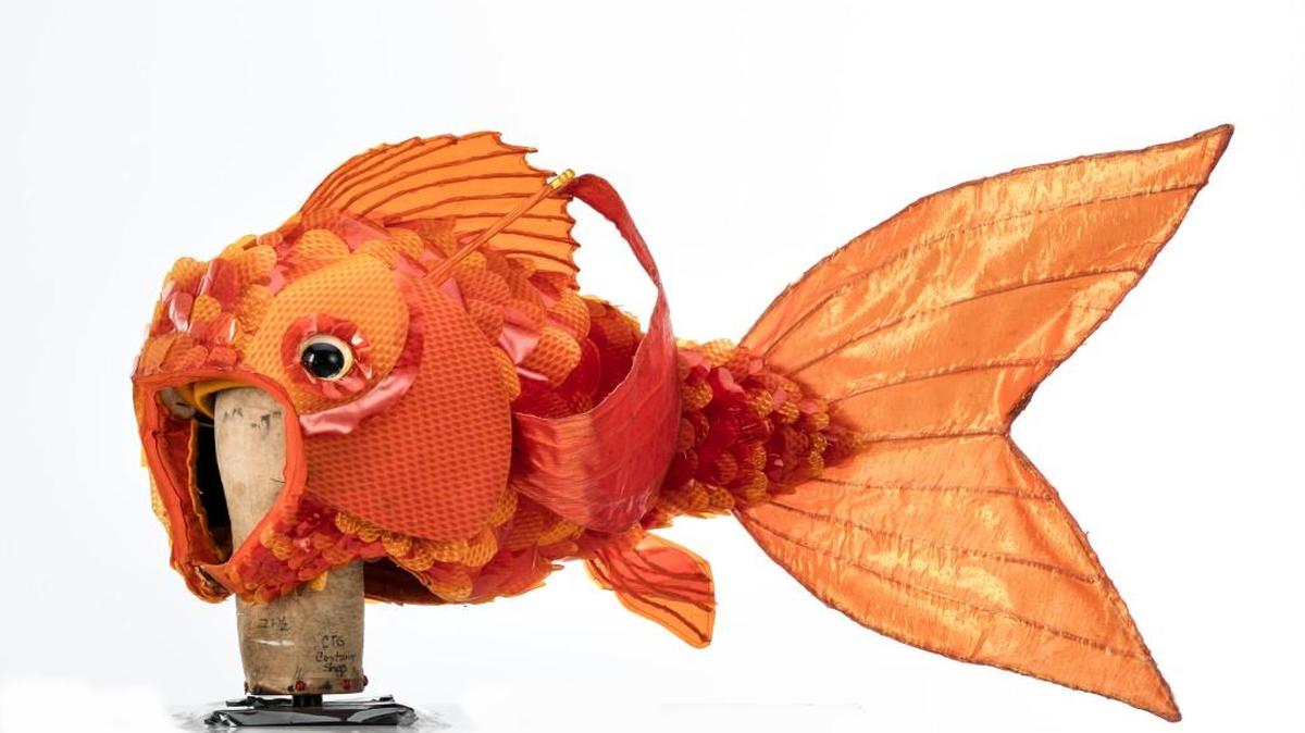 The puppet fish headpiece from “Amelie,” for a scene in which the title character’s parents force her pet goldfish to be dumped into a canal.