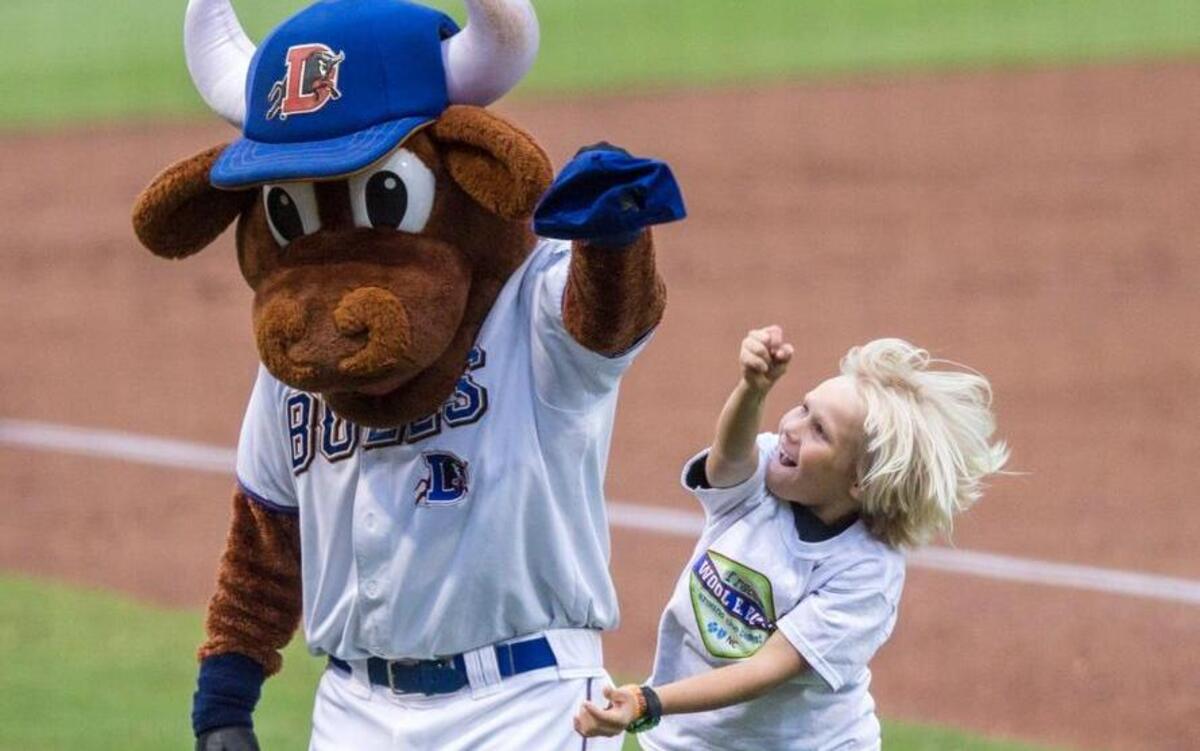 At Durham Bulls Fan Fest, fans can take batting practice, play catch on the field, tour DBAP and snag selfies with Wool E. Bull Saturday at the Durham Bulls Athletic Park.