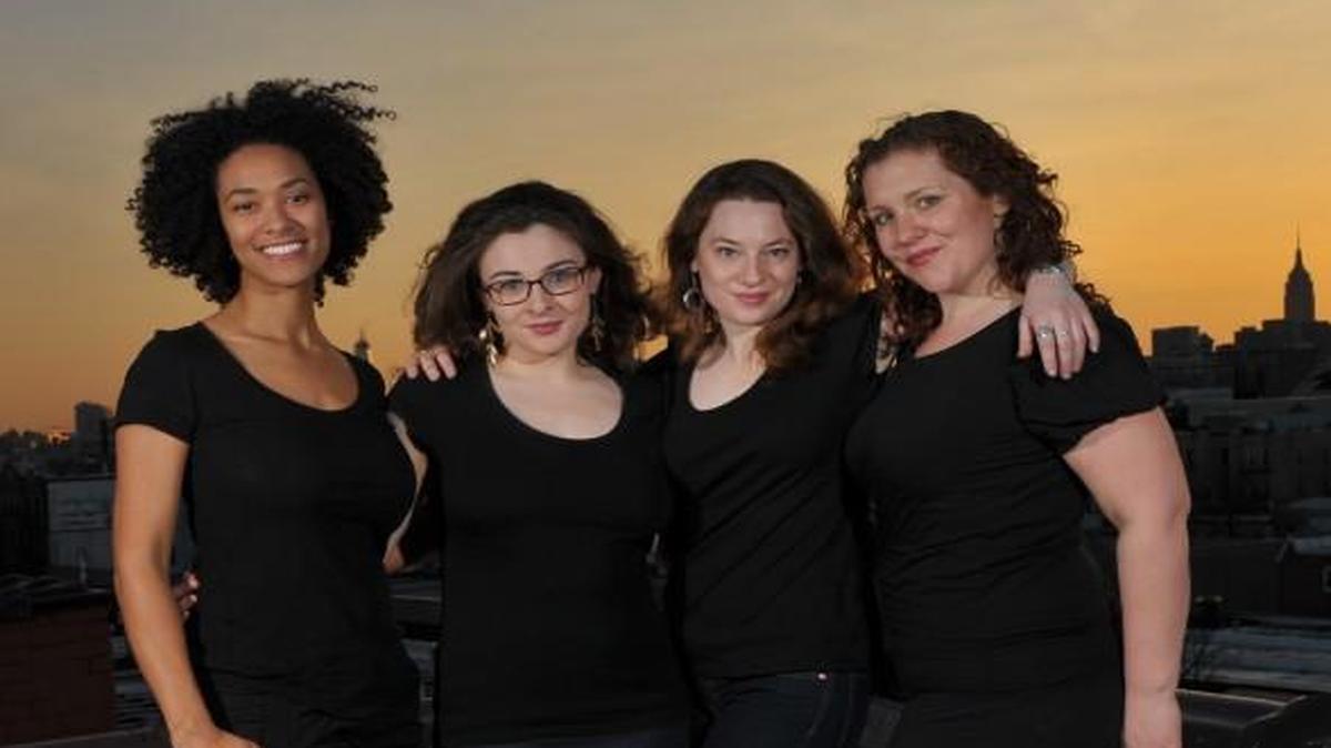 The CAKE Comedy Tour includes from left Abbi Crutchfield, Kaytlin Bailey, Carrie Gravenson and Erin Judge.