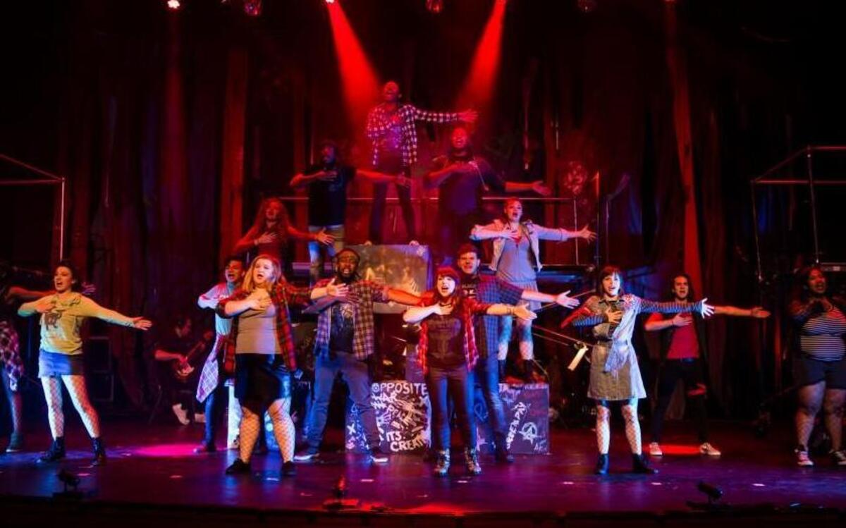 The Broadway musical, “American Idiot,” with songs by punk rock band, Green Day, gets a staging from William Peace University this weekend.