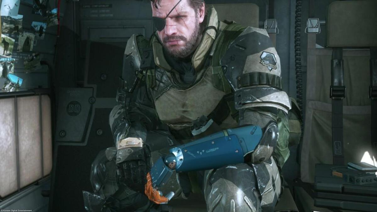 
The game puts players behind the eyes of Big Boss, aka Punished “Venom” Snake, voiced by Kiefer Sutherland. 
