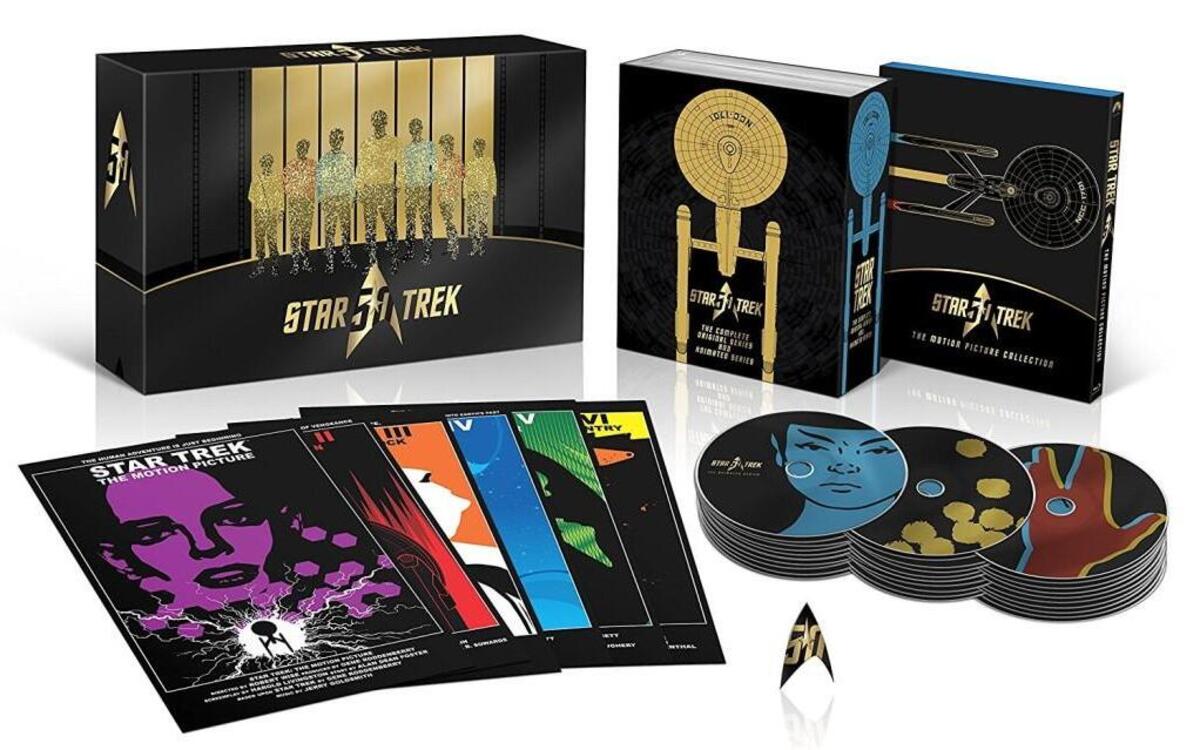 “Star Trek” 50th Anniversary Collection, $130.