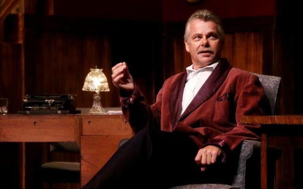 
Michael Brocki fully inhabits pompous, wily Andrew, alternating swaggering power and frightened desperation, depending on his position as cat or mouse in Theatre Raleigh’s production of the 1970 comedy-thriller “Sleuth.”
