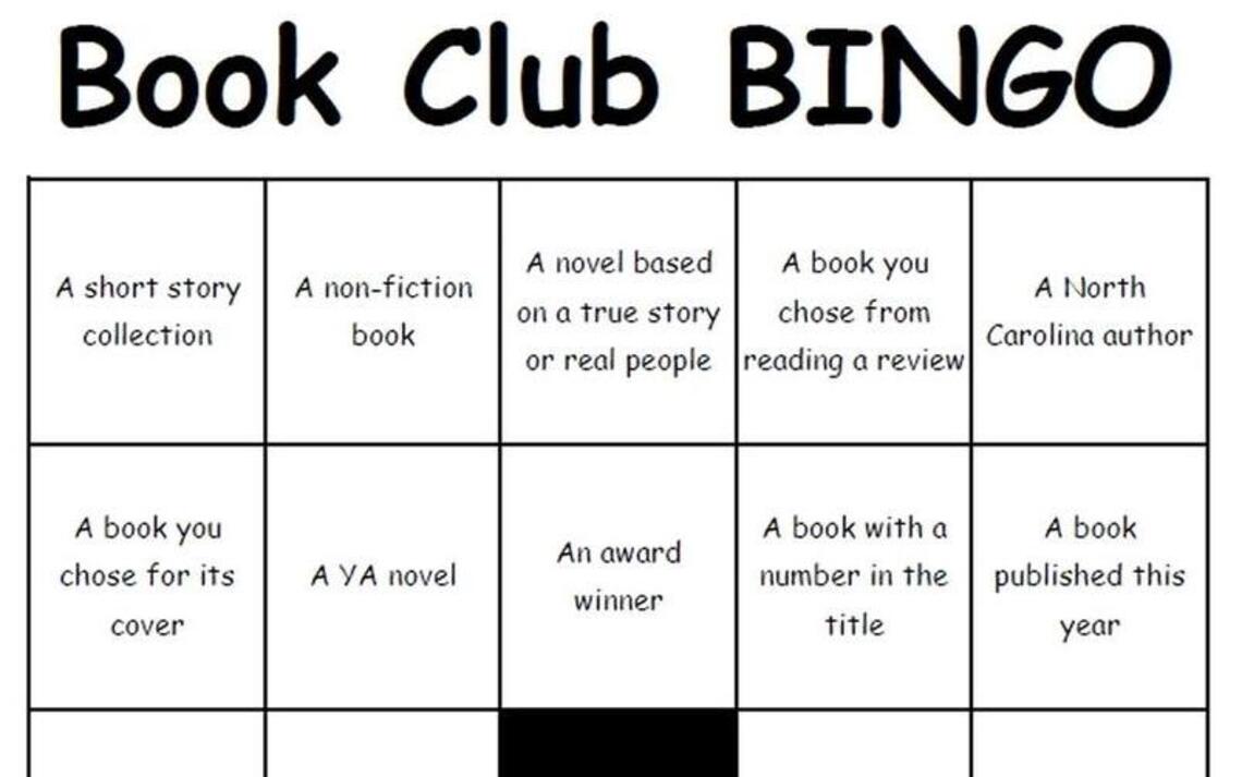 Book Club Bingo wraps up