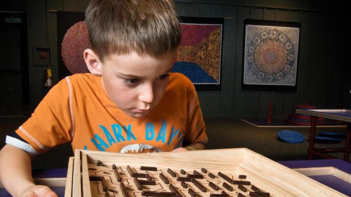 “Mazes & Brain Games” is a new exhibition at the North Carolina Museum of Natural Sciences, opening Jan. 20, 2018.