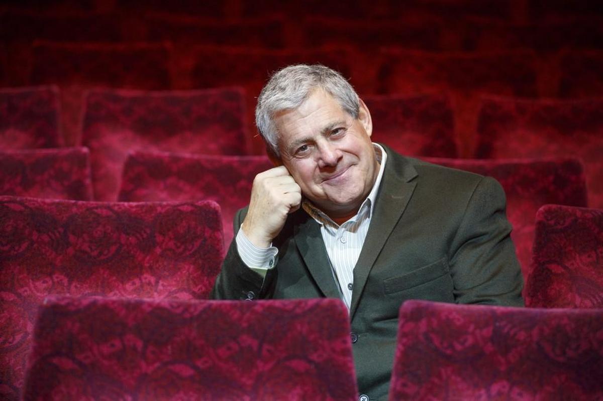Sir Cameron Mackintosh at Prince Edward Theatre, London in 2013. The 71-year-old producer is behind “Phantom” as well a host of other Broadway landmarks.