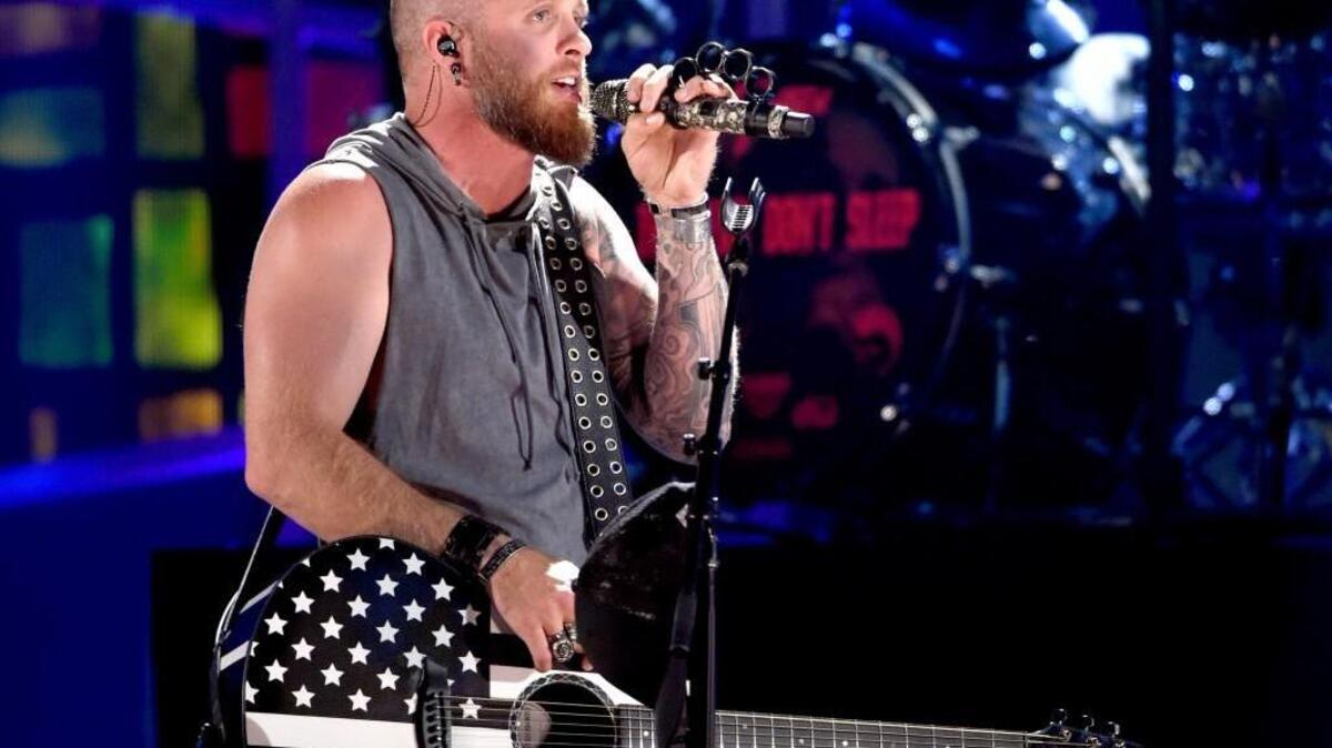Singer Brantley Gilbert performs Saturday, Sept. 23, 2017, at Coastal Credit Union Music Park at Walnut Creek.