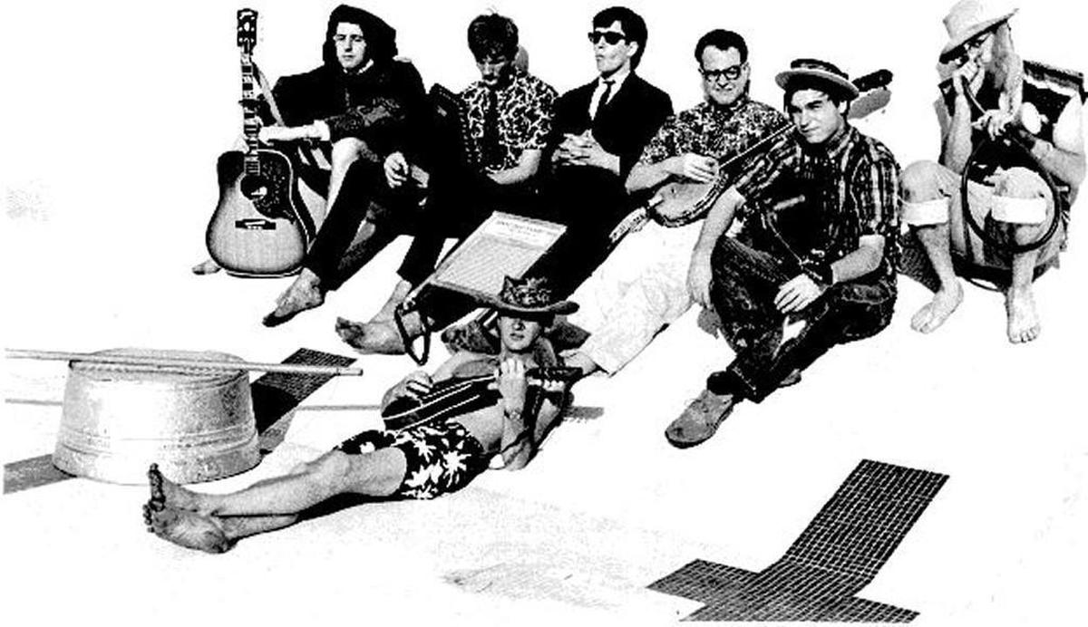 In 1965, a young Bebo White, fourth from left, was a major fan of blues and roots sounds. He was part of Bebo’s Jug Stompers, a Chapel Hill outfit that included musicians later known as Red Clay Rambler Jack Herrick, journalism professor Jock Lauterer and distinguished singer-songwriter David Olney.