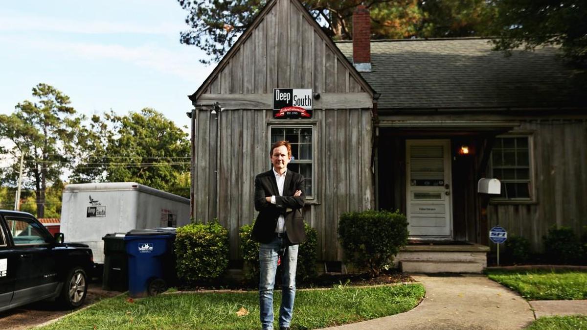 Dave Rose, one of Raleigh music’s major behind-the-scenes players, has a lot to do with what you see onstage between the North Carolina State Fair and various downtown concert series. Rose is pictured outside of his office Deep South Entertainment in downtown Raleigh, Oct. 9, 2017.
