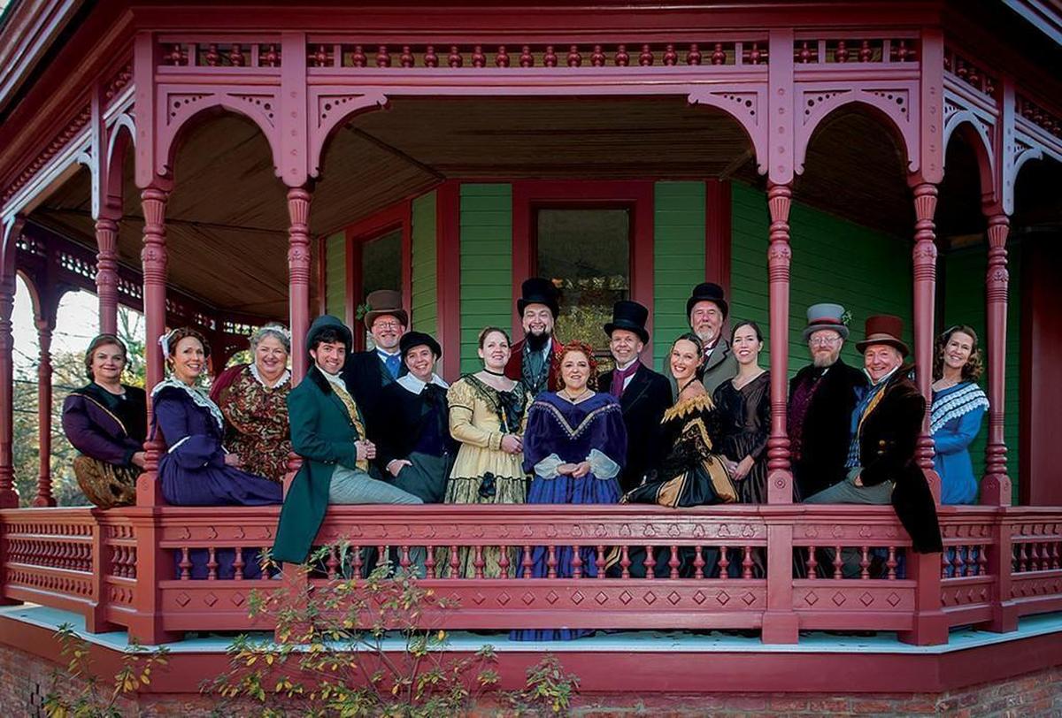 The Oakwood Waits, an a capella caroling ensemble dressed in authentic 1840s costume, will present a concert of medieval to modern carols Dec. 10.
