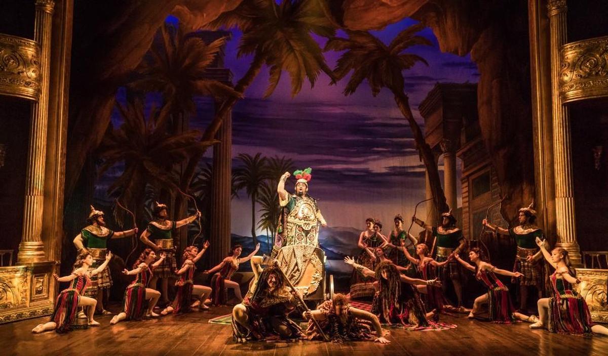 The Company performs “Hannibal” featuring Phumzile Sojola as Ubaldo Piangi in “The Phantom of the Opera.”