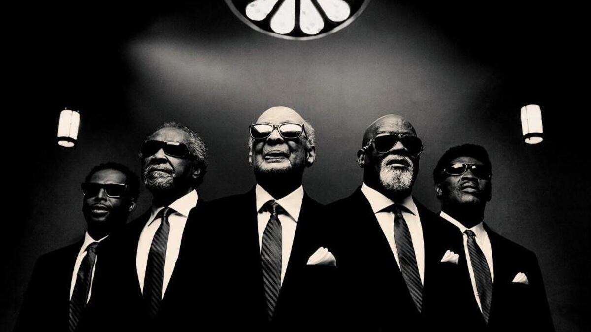 Six-time Grammy gospel greats, the Blind Boys of Alabama, play the Carolina Theatre in Durham Nov. 13.