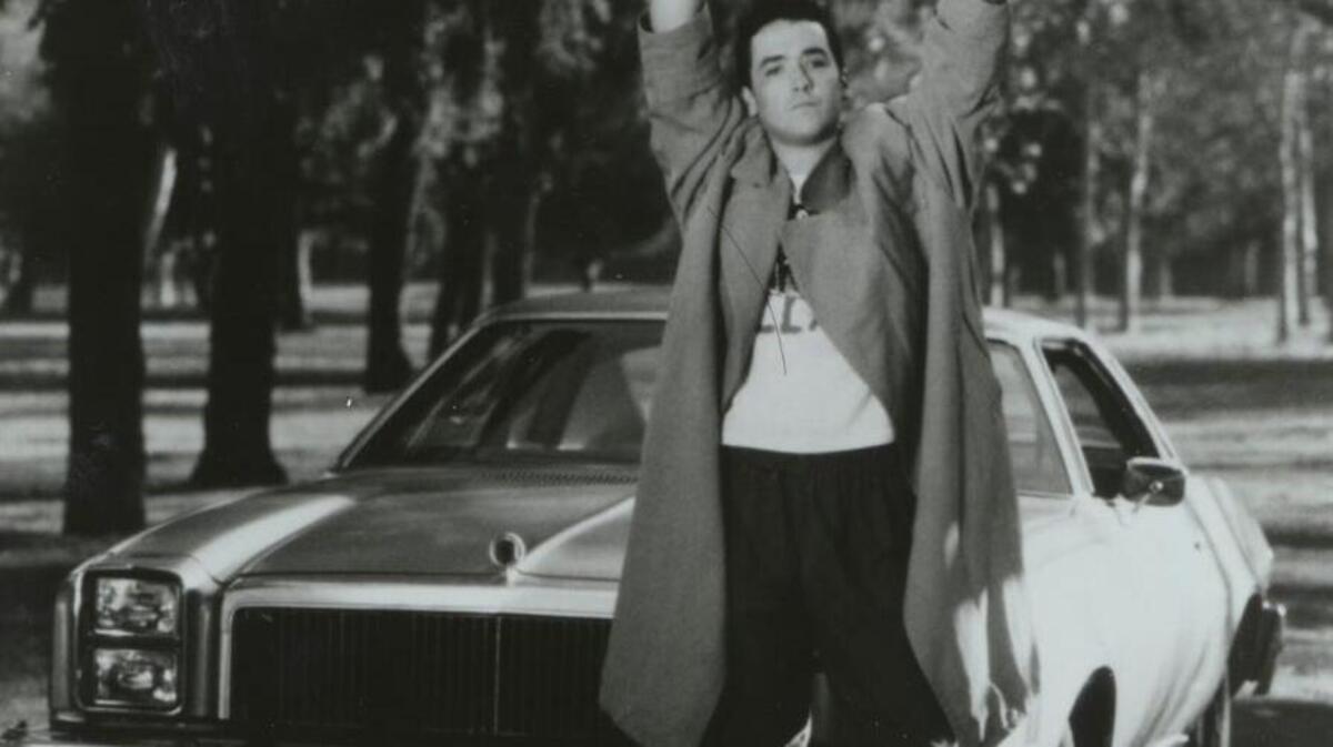 “Say Anything,” starring John Cusack, screens Friday at the N.C. Museum of Art.